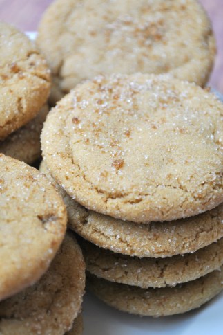 brown sugar cookie stacks